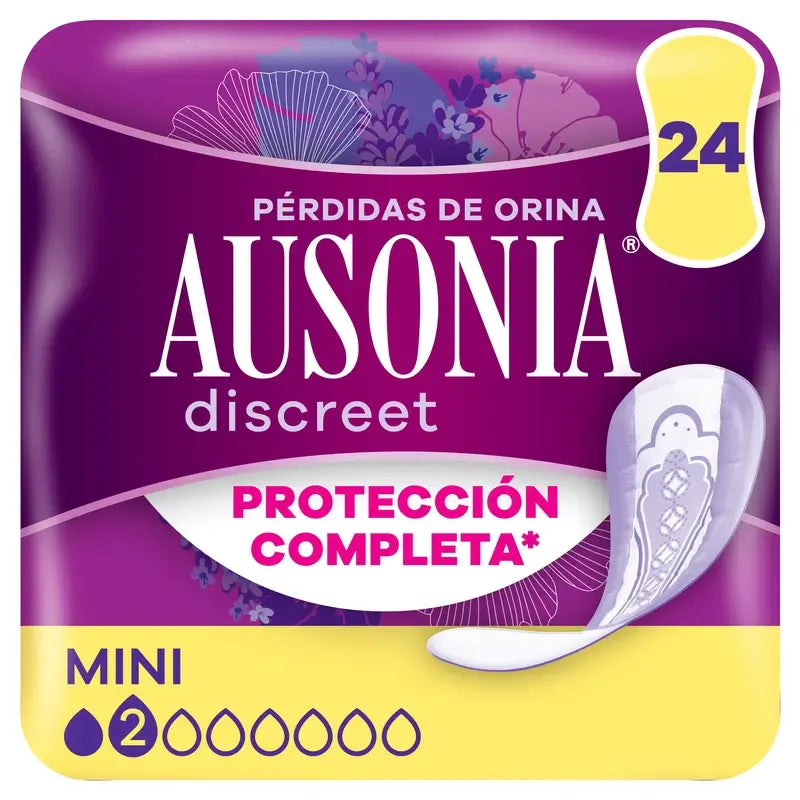 Ausonia Discreet Mini Urinverlustpads, 24 Stück