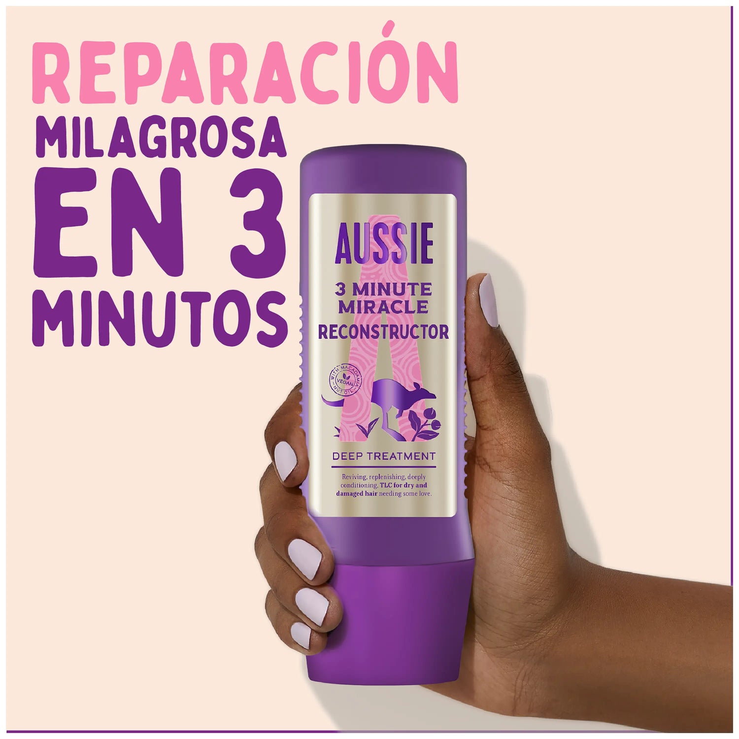 Aussie 3 Minutes Miracle Repair Sos Maske , 225 ml