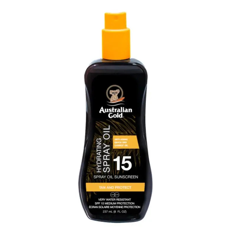 Australisches Gold Bronc.Oil Spray Spf-15, 237 ml
