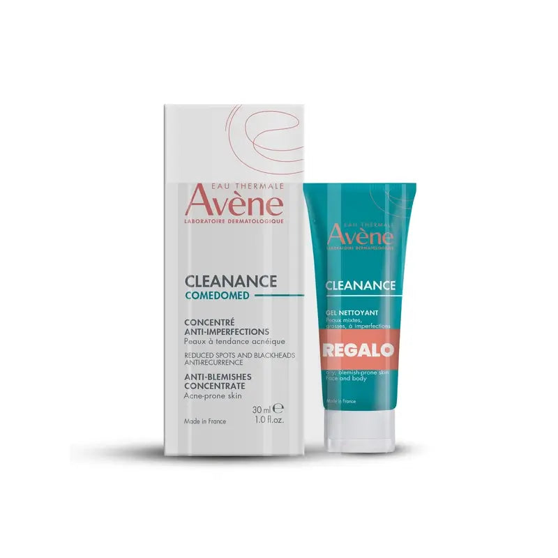 Avène Cleanance Comedomed Anti-Perfektions-Konzentrat 30 ml + Cleanance Reinigungsgel 15 ml