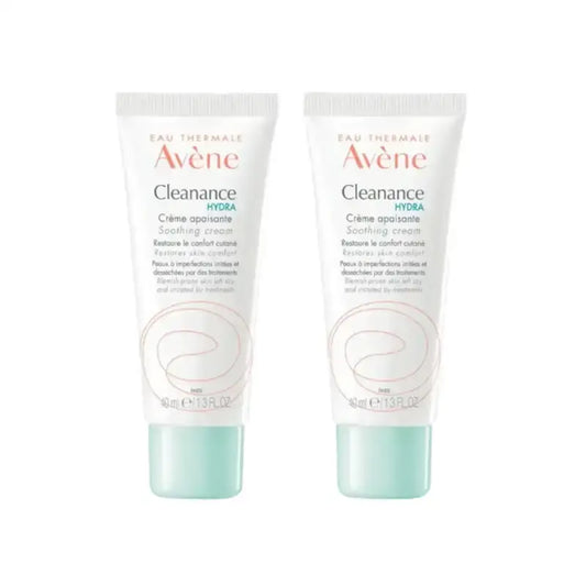 Avène Cleanance Hydra Creme, 2X40 Ml