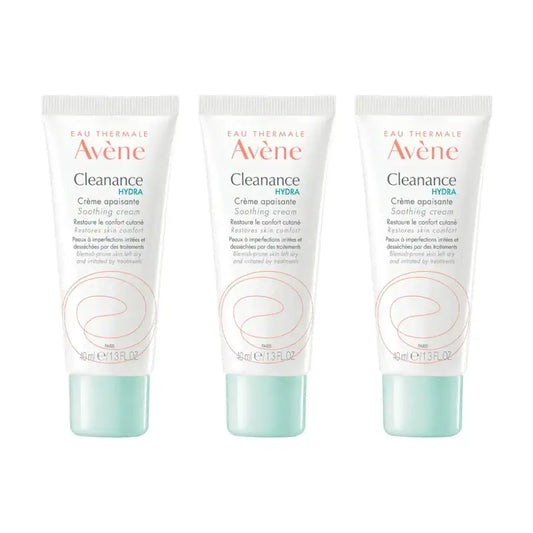 Avène Cleanance Hydra Creme, 3X40 Ml