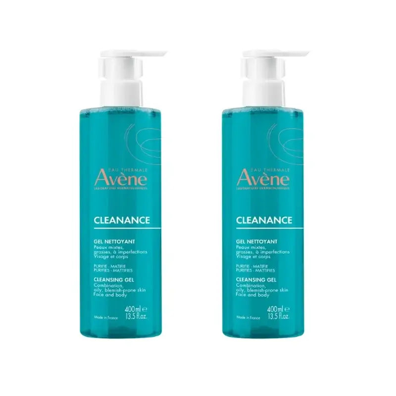 Avène Duplo Cleanance-Reinigungsgel , 2x400