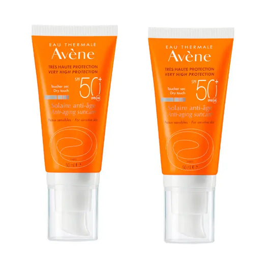 Avène Duplo Sonnencreme Spf 50+ Anti-Ageing, 2X50 Ml
