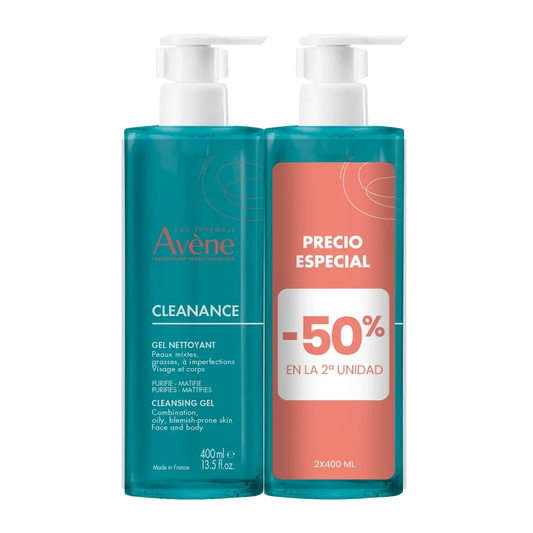 Avène Eau Thermale Cleanance Reinigungsgel 2 X 400 Ml