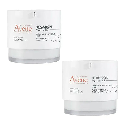 Avène Eau Thermale Hyaluron Activ B3 Nachtcreme, Packung 2 x 40 ml