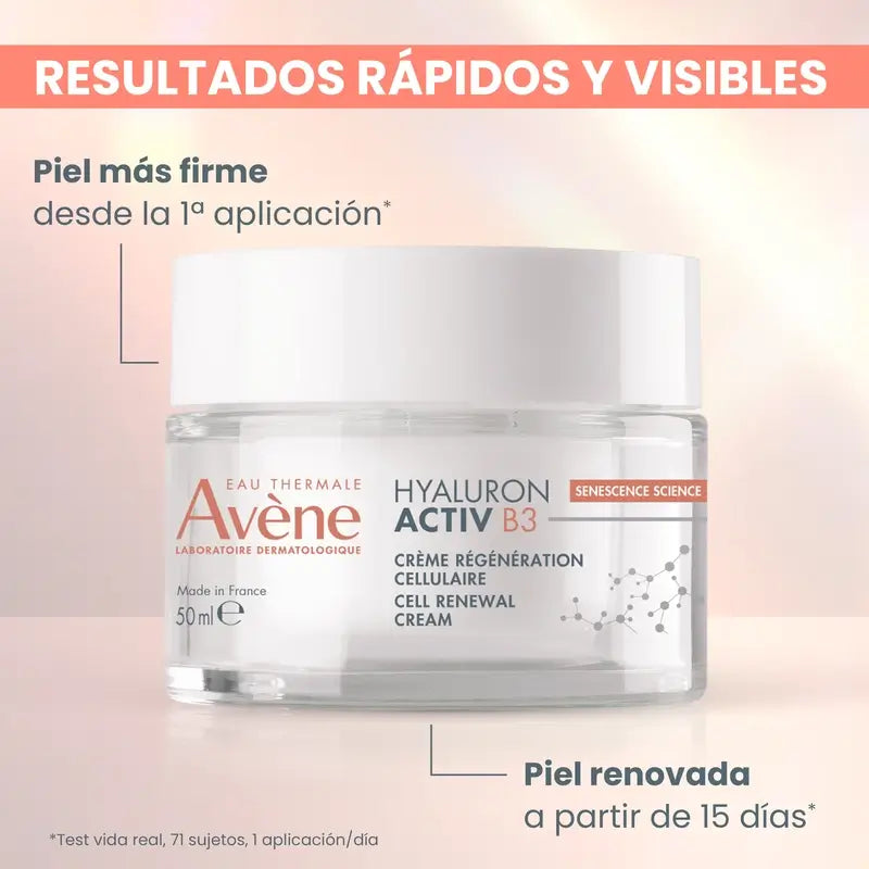 Avène Eau Thermale Hyaluron Activ B3 Zellregenerierende Creme, 50 ml