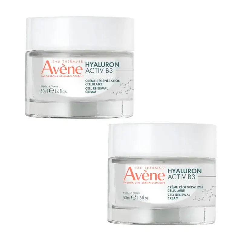 Avène Eau Thermale Hyaluron Activ B3 Zellregenerierende Creme, Packung 2 x 50 ml