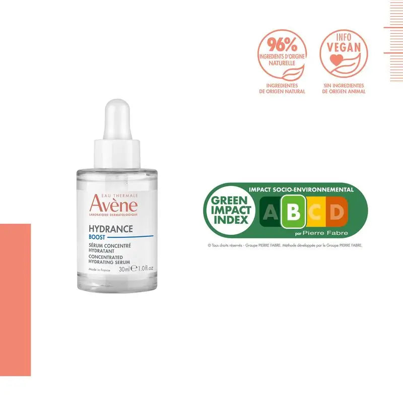 Avène Hydrance Boost Feuchtigkeitsspendendes Serum-Konzentrat, 30 ml