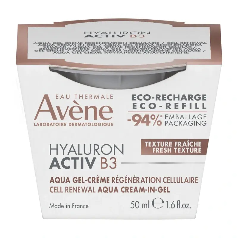Avène Hyaluron Activ B3 Aqua zellregenerierende Gel-Creme Nachfüllpackung, 50 ml