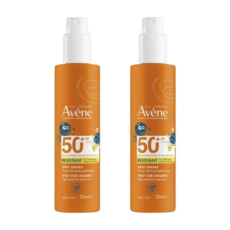 Avène Eau Thermale Spray Familie Spf50+, 2X400 Ml
