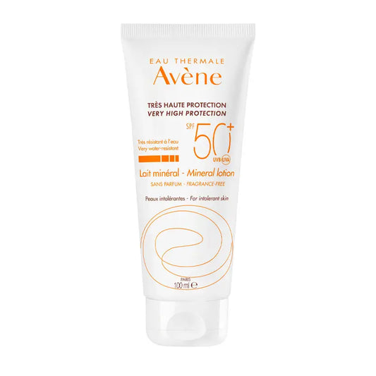 Avene Sunscreen Mineral Milk Intolerant Skin SPF 50+ 100 ml