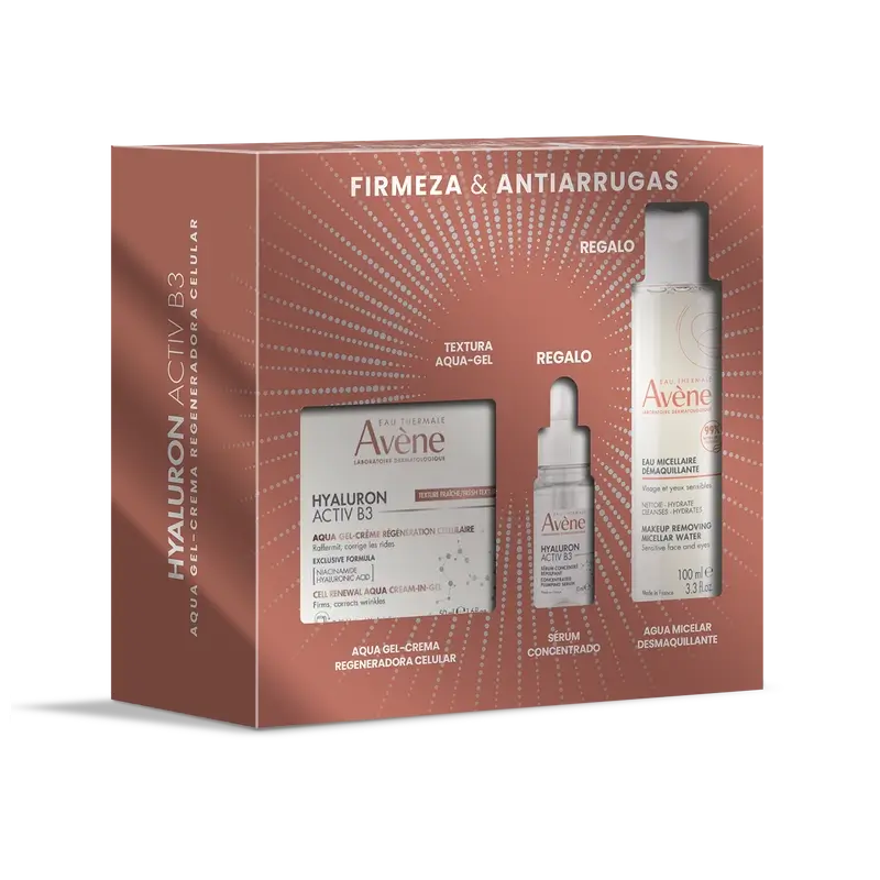 Avène Packung Acg Hyaluron 50Ml + Micellarwasser 100Ml + Serum 10Ml