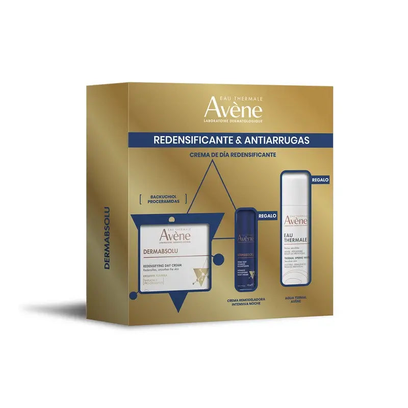 Avène DermAbsolu-Set: Straffende Tagescreme + Gratis-Thermalwasser 50 ml und Nachtcreme 10 ml
