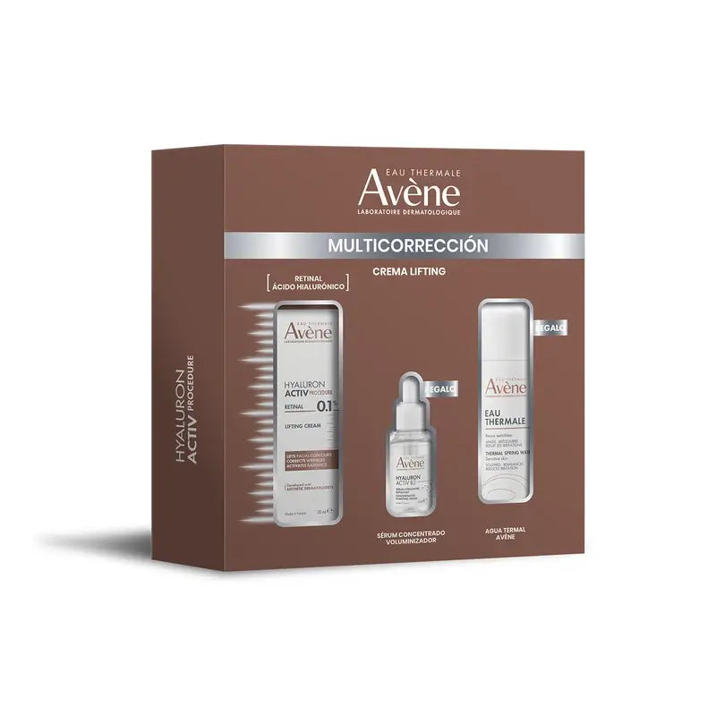 Avène Pack Hyaluron Activ Procedure Lifting-Creme 30 ml + Gratis-Serum 10 ml und Thermalwasser 50 ml