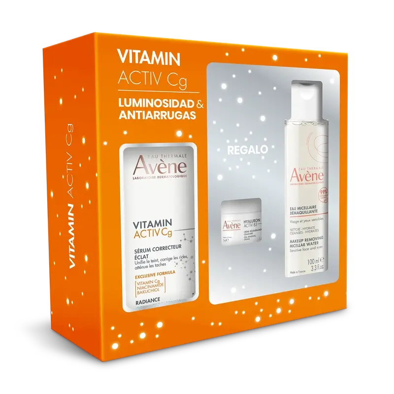 Avène Pack Serum Vitcg+Wasser Mic 100Ml+Minicr Hab3 Fcia Av 24
