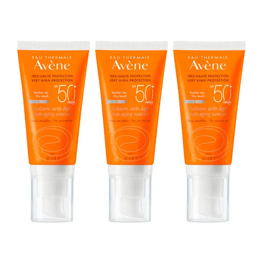 Avène Anti-Ageing Sonnencreme Spf 50+, 3 x 50 ml