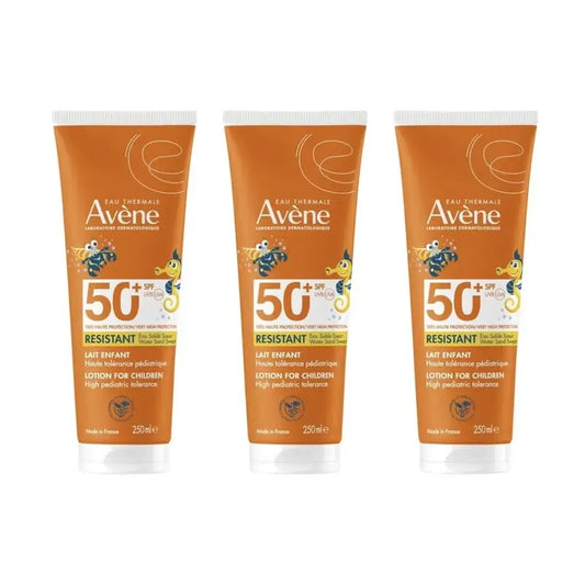 Avène Kinder-Sonnenschutz-Milch Spf 50+, 3 x 250 ml