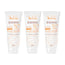 Avène Sonnenschutz Mineralmilch Intolerante Haut Spf 50+, 3 x 100 ml