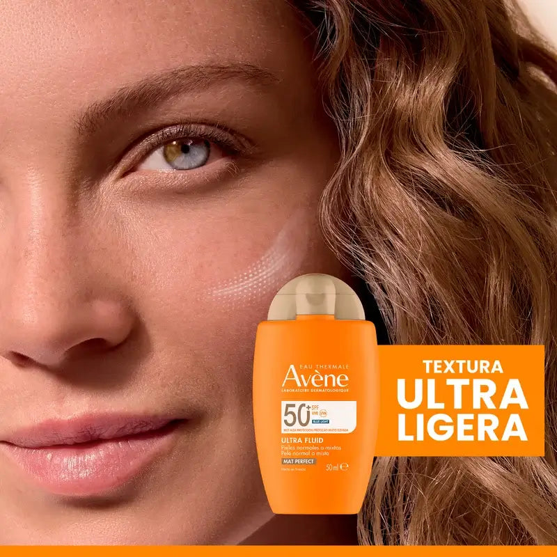 Avène Ultra Fluid Mat Perfect mit Farbe Spf50+, 50 ml