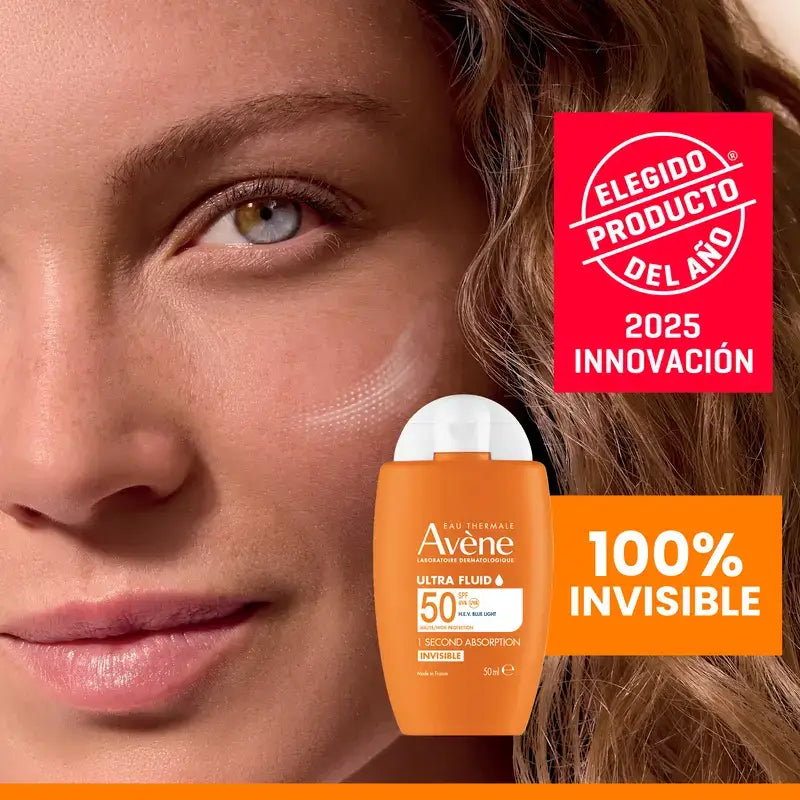 Avène Ultrafluid Unsichtbar Spf50 Av, 50 ml