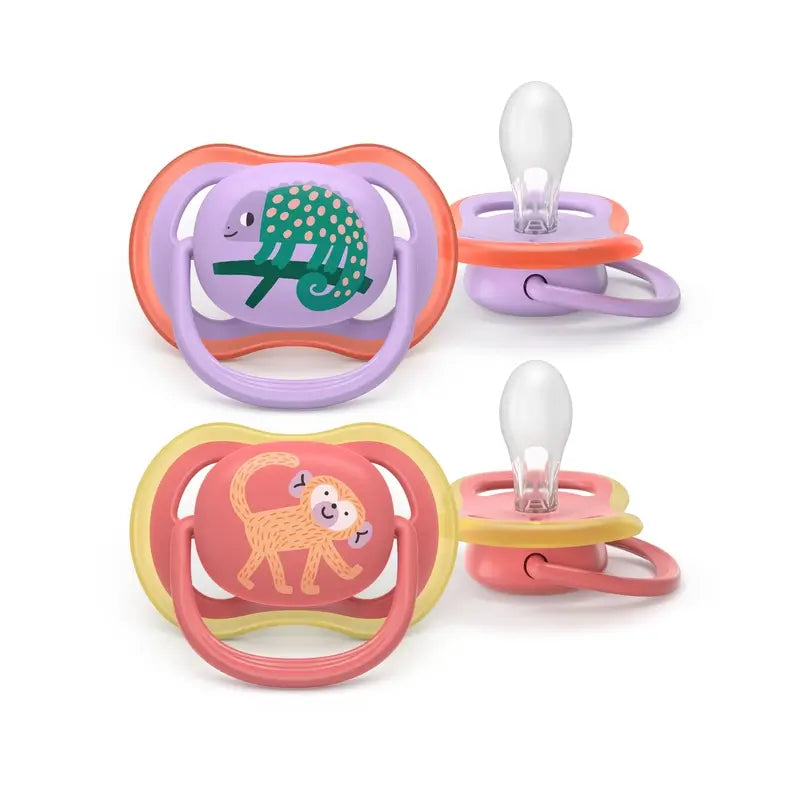 Avent 2 Ultra Air Schnuller +18M Deko