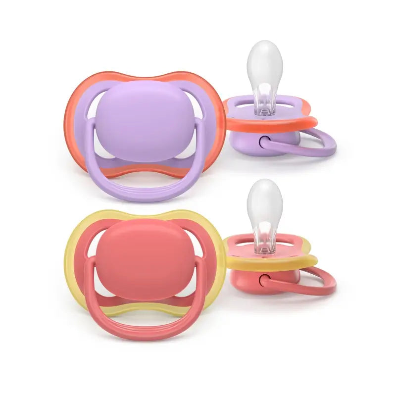 Avent 2 Ultra Air Schnuller +18M Mädchen