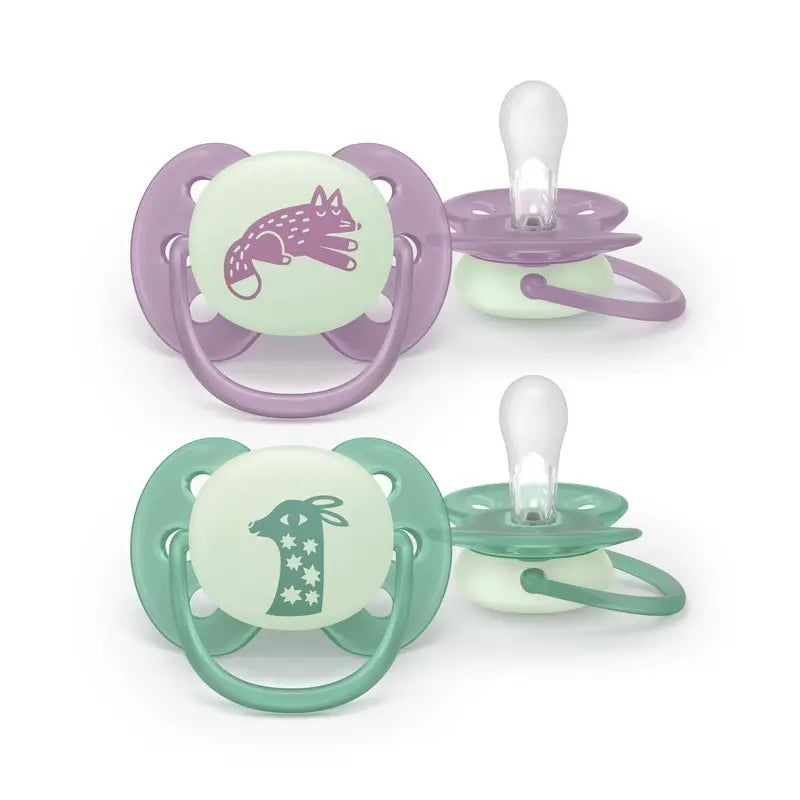 Avent 2 Ultra Soft Nocturne Schnuller