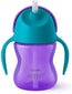 Avent Learning Cup with Straw and Handles 210 ml +6 Months Purple Scf796/01