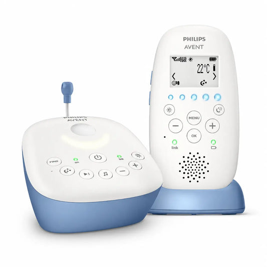 Avent Audio Dect Audio-Baby-Monitor er blau