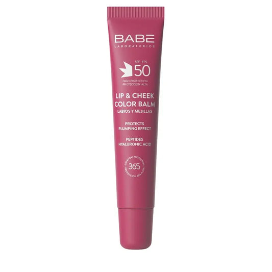 Babé Lippen- und Wangenfarben-Balsam Spf 50 Samt, 20 ml