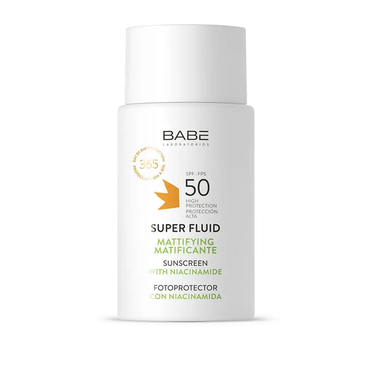 Babé Super Mattierendes Fluid Spf50, 50Ml