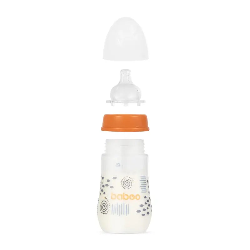 Baboo Anti-Kolik-Flasche 3+ Monate Blue Haze, 250 ml