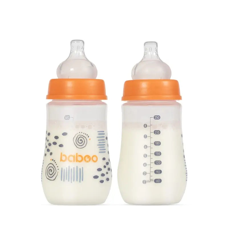 Baboo Anti-Kolik-Flasche 3+ Monate Blue Haze, 250 ml