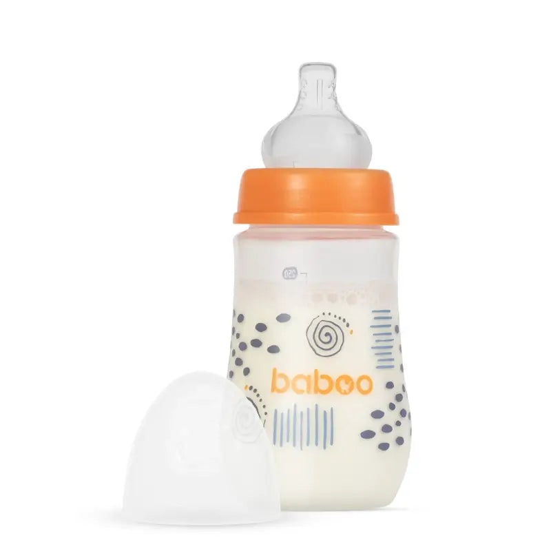 Baboo Anti-Kolik-Flasche 3+ Monate Blue Haze, 250 ml