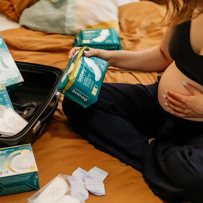 Baboo Postpartum Einwegpads Large