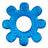 Baboo Beißring Wheel Teether Water Filled Cooler Blau, 4+ Monate, 1 Stk.