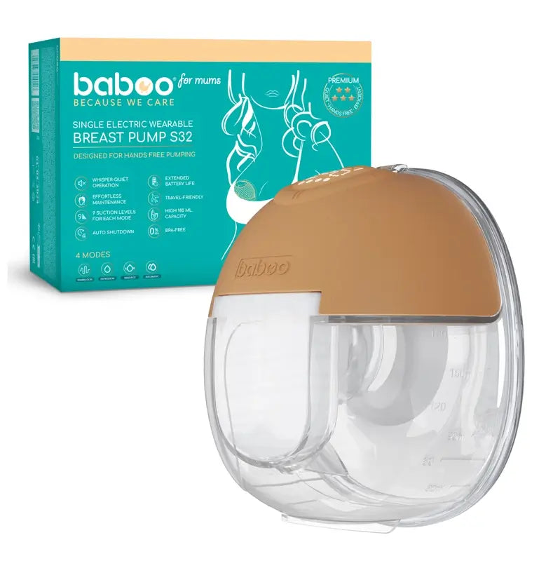 Baboo Hands-Free Tragbare Elektrische Milchpumpe, 1 Stück