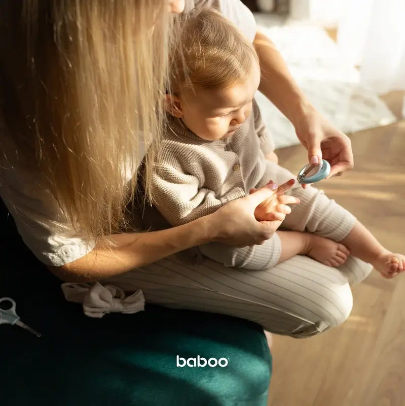 Baboo Maniküre-Set Nagelknipser & Schere 0+ Monate, 2 Stück