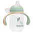 Baboo Peachy Keen Silikon Lerntasse mit Mundstück 6+ Monate, 260 ml