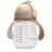 Baboo Au Naturale Silikon Lerntasse mit Strohhalm 9+ Monate, 260 ml
