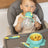 Baboo Lagoon Fiesta Silikon Lerntasse mit Strohhalm 9+ Monate, 260 ml