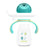 Baboo Lagoon Fiesta Silikon Lerntasse mit Strohhalm 9+ Monate, 260 ml