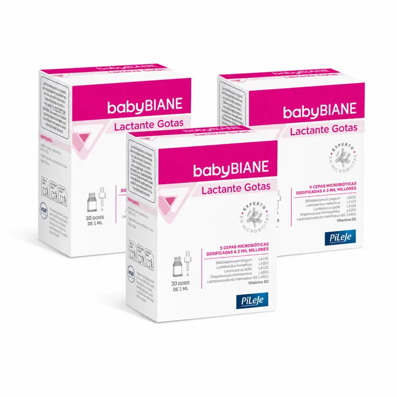 BABYBIANE Säuglingsnahrung in Tropfen, 3er-Pack à 30 ml