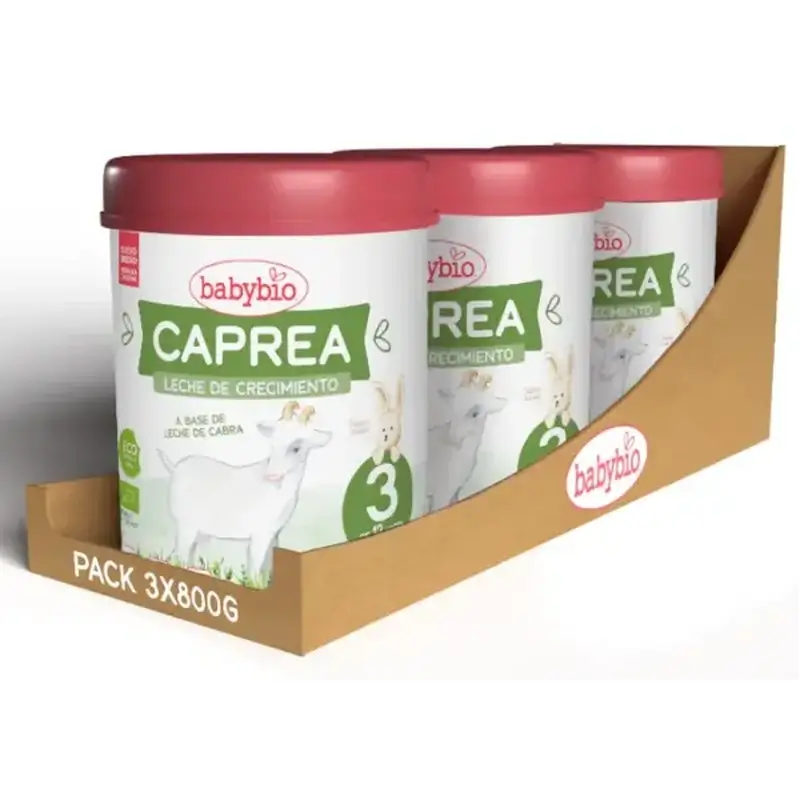 Babybio Caprea 3 Ziegenmilch 12-36 Monate, Packung 3 x 800g