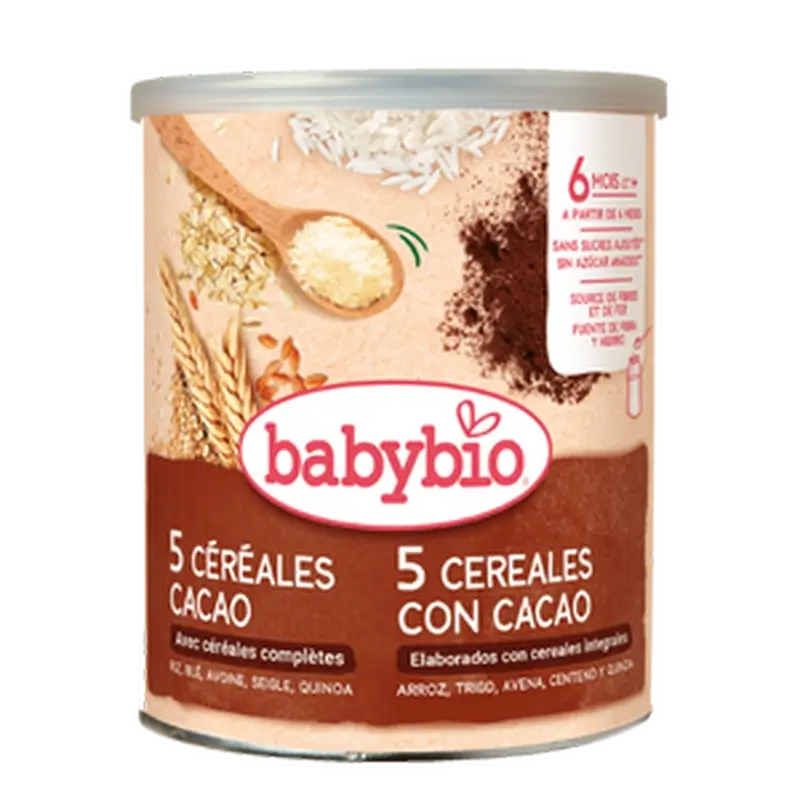 Babybio 5 Müsli mit Kakao, 220 Gramm