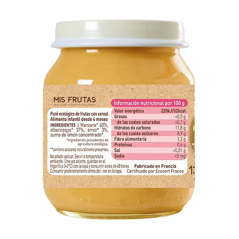 Babybio Früchte mit Müsli, 130 Gramm