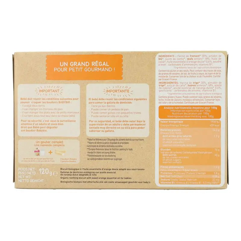 Babybio Zahnungskekse, 120g