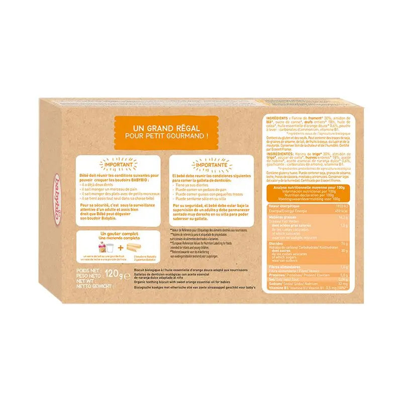 Babybio Zahnungskekse, 120g