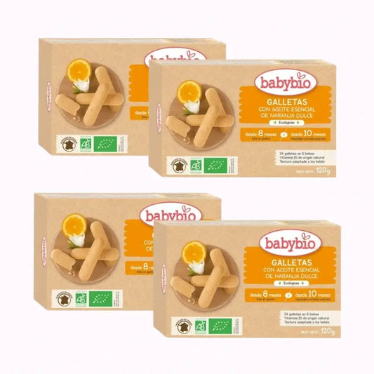 Babybio Zahnungskekse, Packung 4 x 120g
